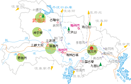 武当山地图