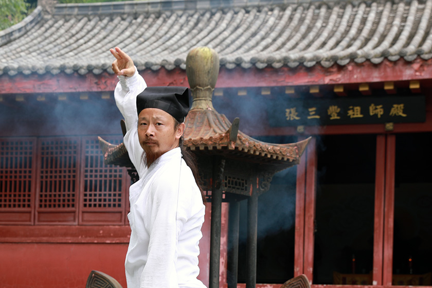 武当太乙玄门剑 陈师行道长演练