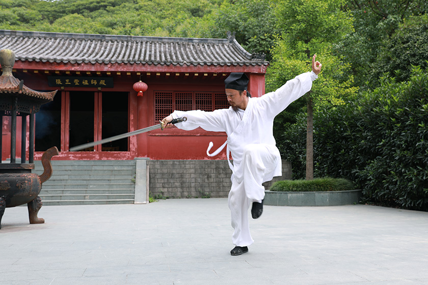 武当太乙玄门剑 陈师行道长演练