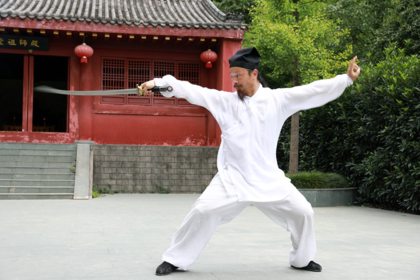 武当太乙玄门剑 陈师行道长演练