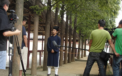 陈师行道长参与国家形象宣传片拍摄