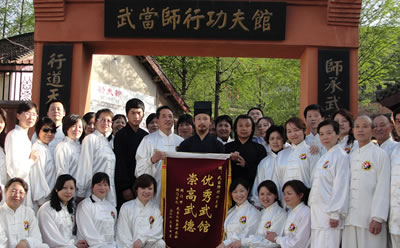 荆门市武当太极拳研究会再次回馆学习交流