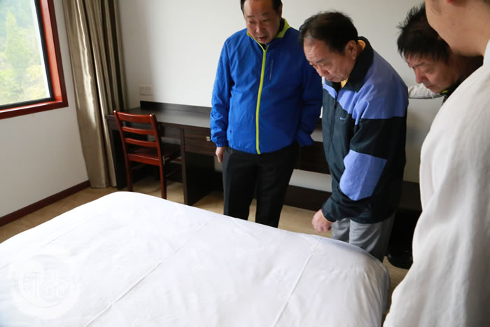 来宾对武馆的住宿环境赞赏不已