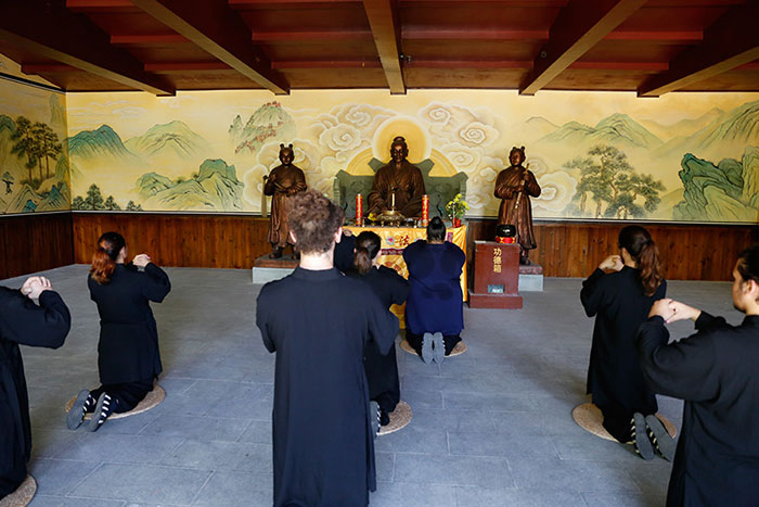 意大利馆长再次回馆学习