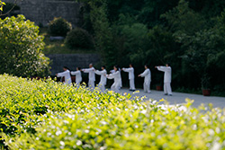 环境改变人，功法养身心。【师行太极道院】