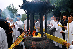 师行功夫馆三丰祖师殿祈福仪式