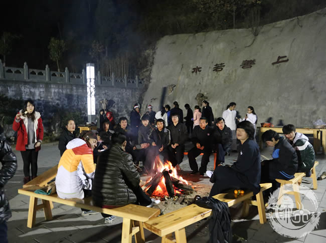 师行武馆2014圣诞篝火晚会