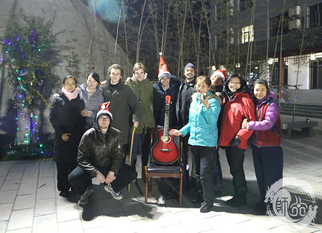 师行功夫馆学员合影