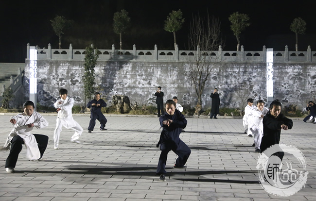 师行武馆团体武术表演
