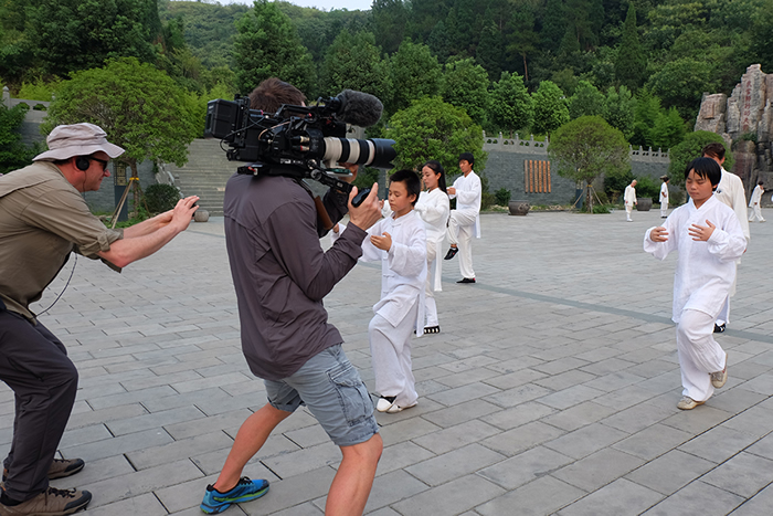中外媒体聚焦我馆 探寻武当功夫魅力！