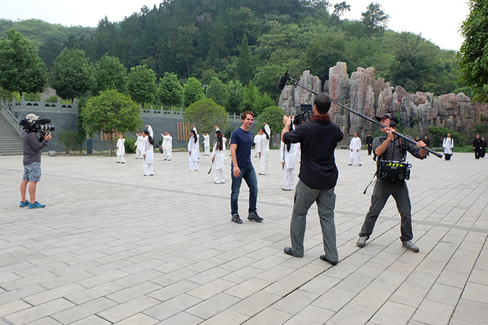 中外媒体聚焦我馆 探寻武当功夫魅力！