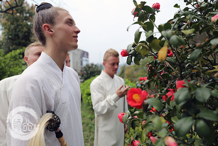 长江日报来师行武馆采访
