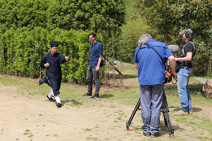 荷兰电视台专访武当武术