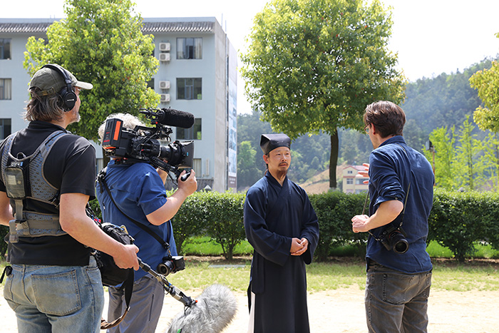 荷兰电视台专访武当功夫