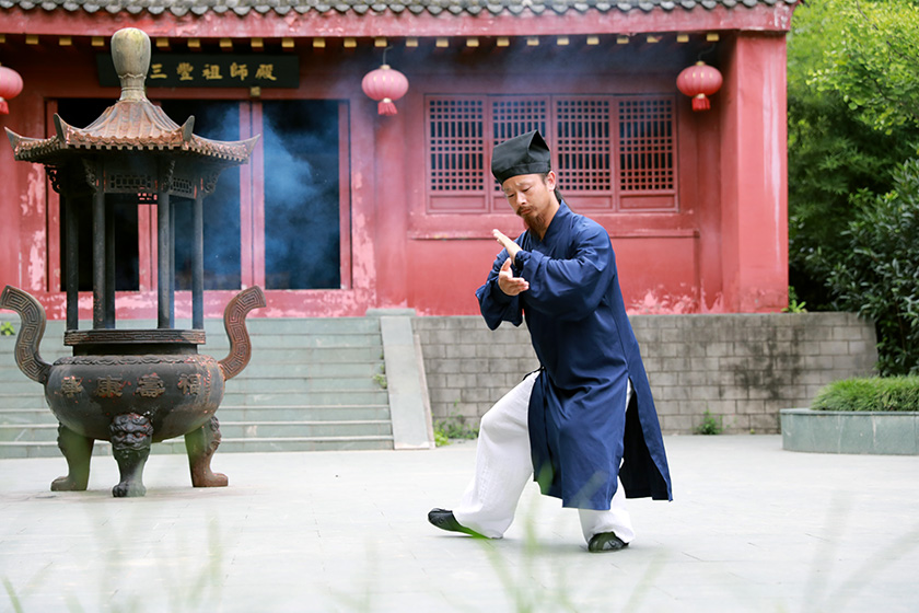 河南卫视专访武当功夫