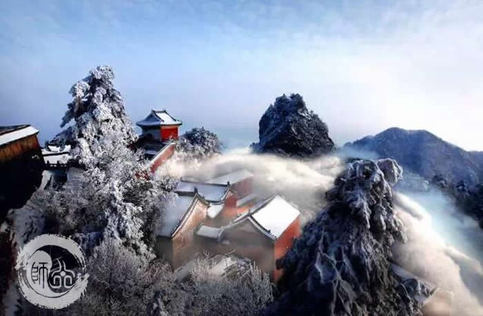 2015年武当山的第一场雪！ 
