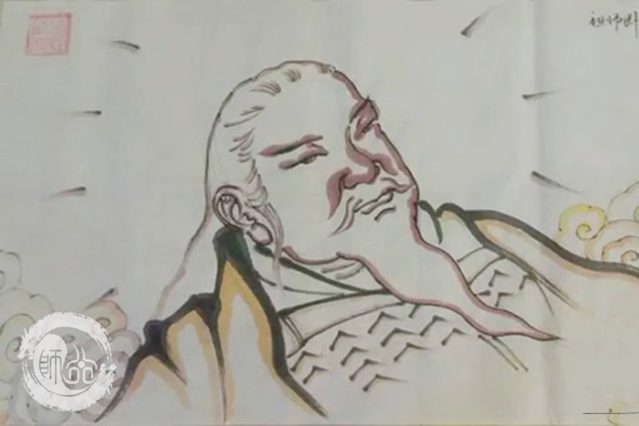 广西青年画家张琨重回武当闭关创作新品