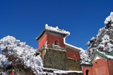 武当山现梦幻雪景分外妖娆
