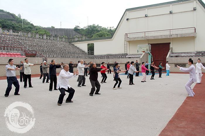 武当武术进机关活动启动