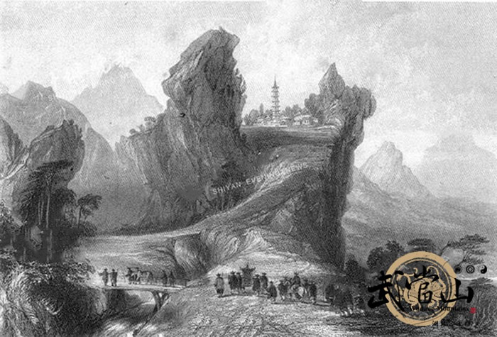 英国建筑师“闭门造车”画武当 其从未到过中国