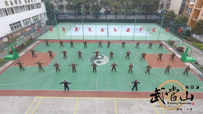 武当山特区武当武术“六进”活动如火如荼