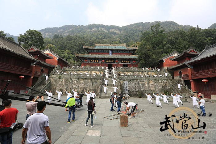 电影《道士进城》武当山拍摄花絮