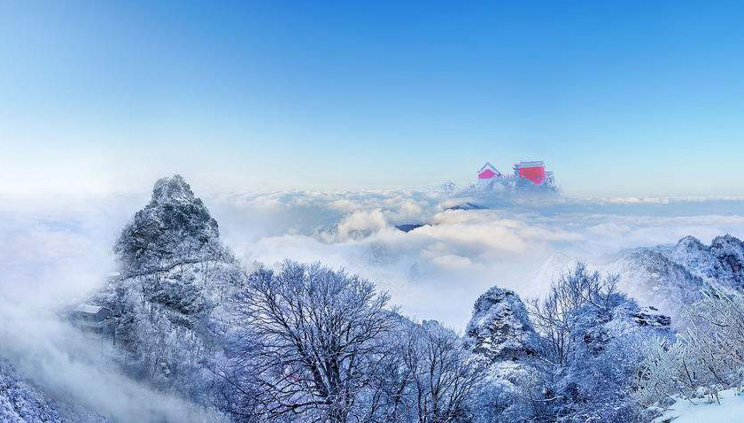 百里画卷武当山