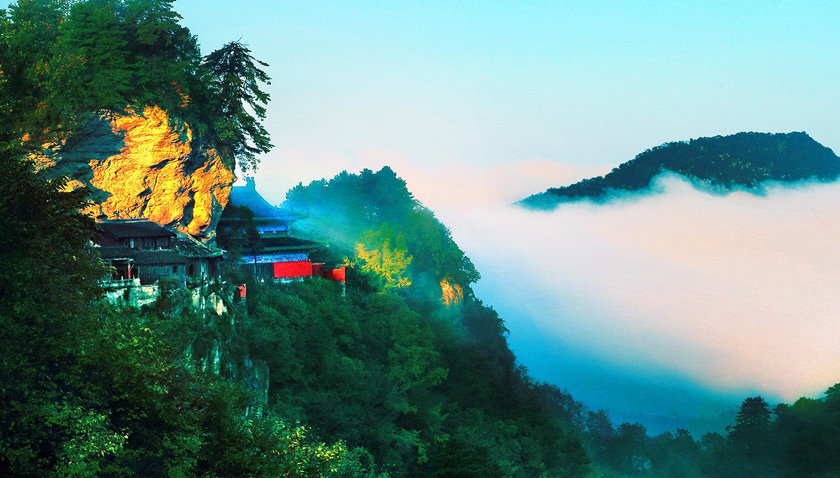 百里画卷武当山