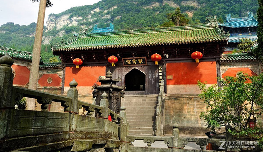 百里画卷武当山