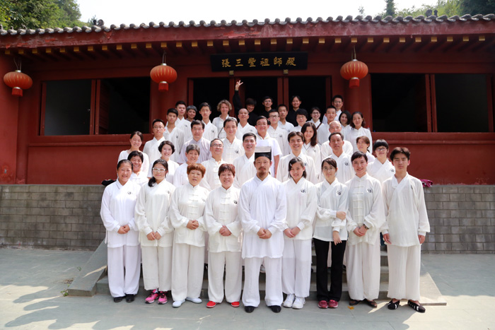 祖师殿合影