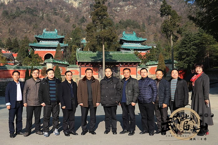国家人文旅游示范基地认定组来武当山检查