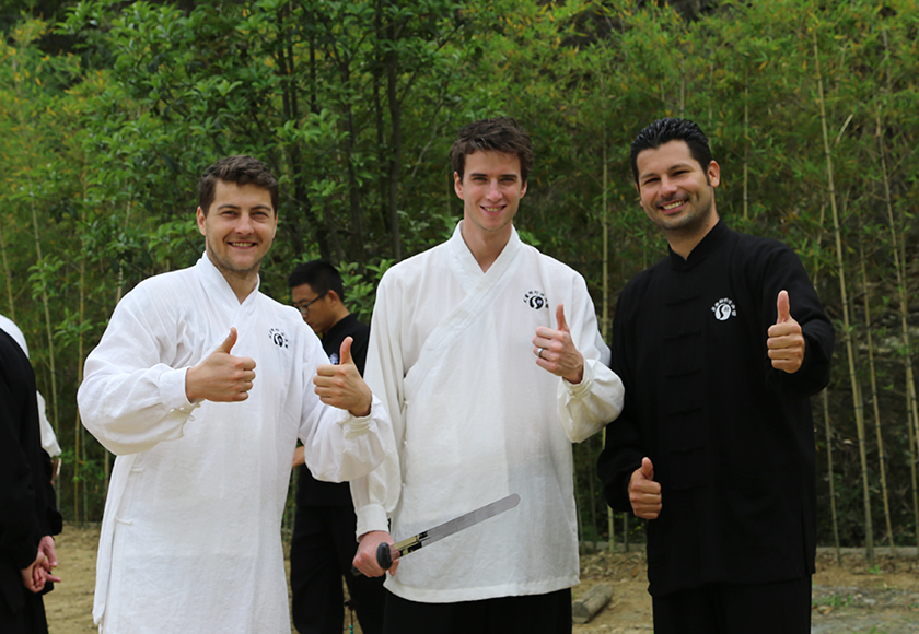 香港青年协会连续九年做客师行武馆?