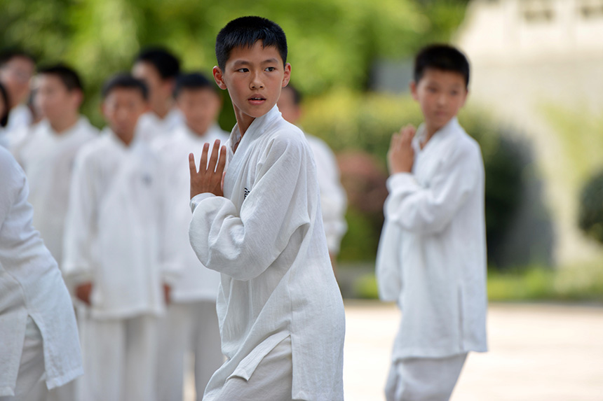 武当武术夏令营亲子班第一期结业典礼