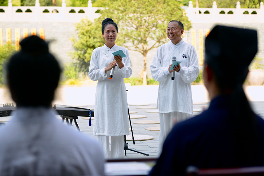 武当武术夏令营亲子班第一期结业典礼