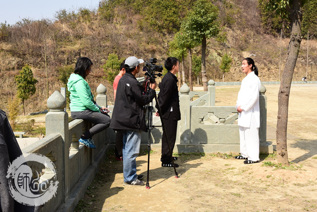师行功夫馆教练接受采访