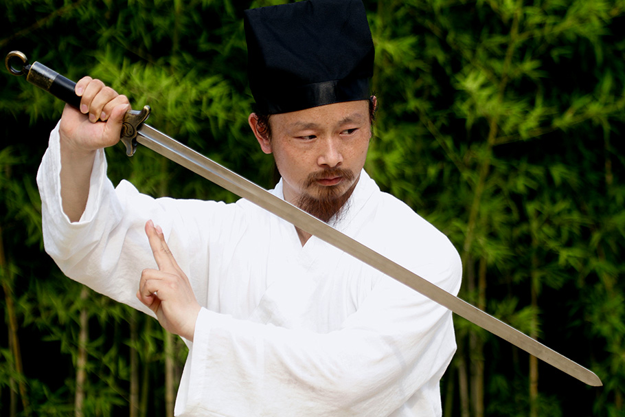 剑侠陈师行的武当剑